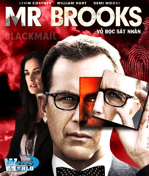 B3510. Mr Brooks -  Vỏ Bọc Sát Nhân 2D25G (DTS-HD MA 5.1) 